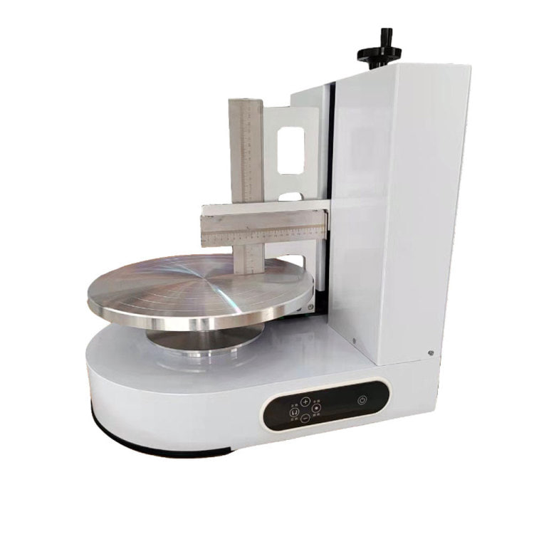 Épandeur électrique de décoration de crème de pain de gâteau lissant la machine 2023 nouvelle machine automatique de remplissage de revêtement de crème de gâteau